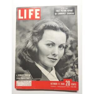 1949 Life Magazine October. 17, Jeanne Crain on Pinky - Great Ads! M434